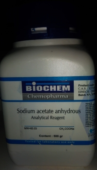 Sodium acetate F/500g