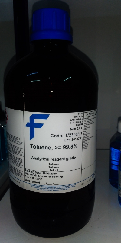 Toluene 99.8% F/2.5L