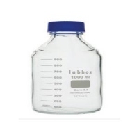 Flacon gradué ISO en verre borosilicaté 3.3